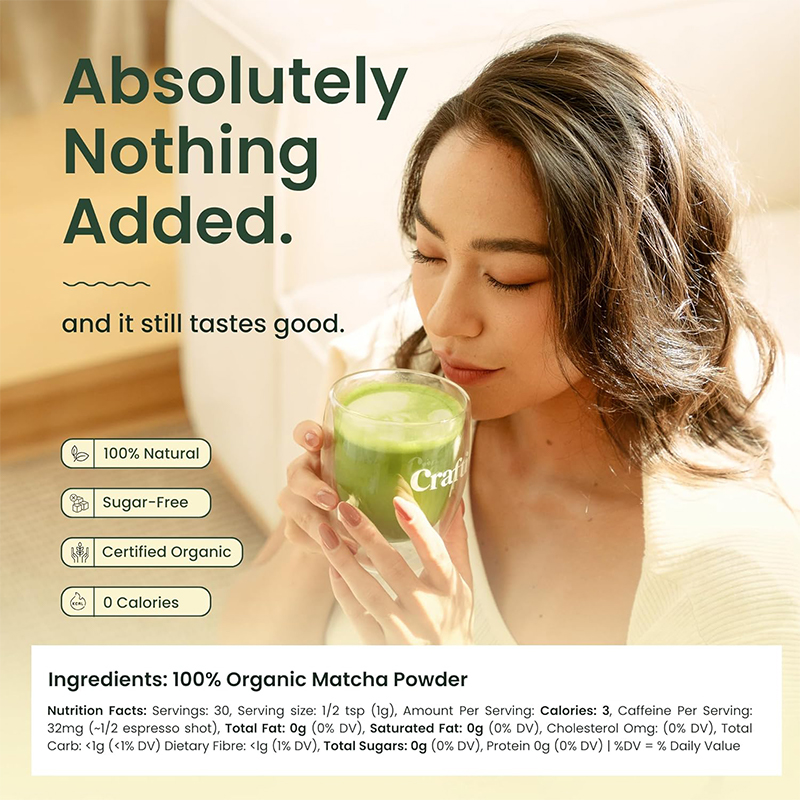 抹茶パウダー、天然エネルギー増強剤＆精神集中力向上剤 |   - Herbal Supplement のレビューと価格